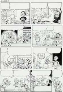 Rosa, Don | Don Rosa Anders And & Co. [Donald Duck & Company] #1994-15 Story Page 4 Uncle Scrooge Original Art (Egmont, 1994).... (Total: 2 Items) | Heritage