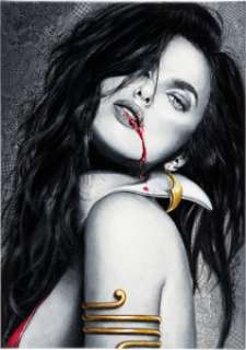 Martin Rodriguez Vampirella Painting Original Art (2022).... | Heritage