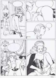 Nizzoli, Marco - Marco Nizzoli Sele Presents #18 Démons et délices Story Page 30 Original Art (Vents d‘Ouest, 1999)....