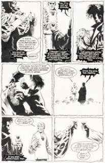 Kelley Jones and Malcom Jones III - Sandman #22 Story Page 17 Original Art (DC, 1991)....