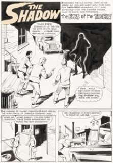 John Rosenberger | The Shadow #1 Complete Issue Original Art Group of 27 (Archie, 1964).... (Total: 27 Original Art) | Heritage