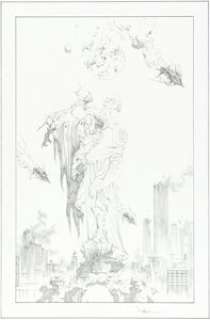 Jae Lee | Batman/Superman Annual #1 Story Title Splash Page 1 (DC, 2014). | Heritage