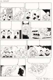Don Rosa | Anders And & Co. [Donald Duck & Company] #1994-22 Story Page 14 Uncle Scrooge Original Art (Egmont, 1994). (Total: 2 Original Art) | Heritage