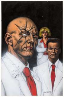 Glenn Fabry | Preacher #13 Cover Painting Original Art (DC, 1996). | Heritage