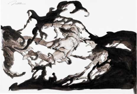 Gerald Parel Spider-Man: Spider‘s Shadow #1 Variant Cover Original Art (Marvel, 2021).