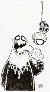 Skottie Young Extreme Carnage: Toxin #1 Variant Cover Original Art (Marvel, 2021).