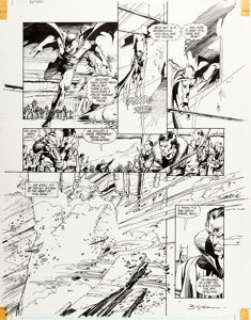 Jerry Bingham Batman: Son of the Demon Story Page 55 Original Art (DC, 1987).