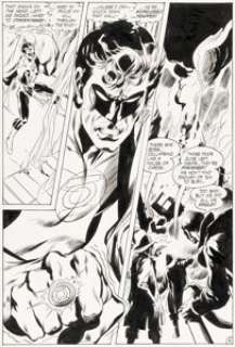 Neal Adams and Dan Adkins Green Lantern #79 Story Page 9 Original Art (DC, 1970). | Heritage