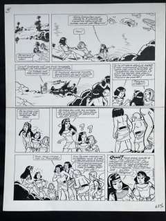 Lucien de Gieter | Papyrus T7 - Planche originale (p.16) - La vengeance des Ramsès / De wraak van Ramses - Page volante - (1983) | Catawiki