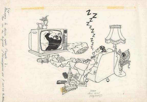 Van Den Boogaard | Léon-la-terreur s’en tire toujours | Galerie Champaka