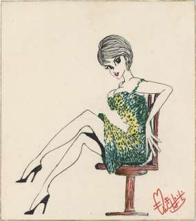 Monkey Punch Hand-Drawn Color Shikishi | Mandarake (Big Web)