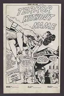 JOURNEY INTO FEAR Issue #7 Half Splash | ComicConnect