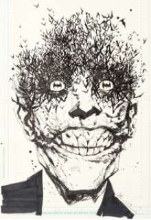 Jock Detective Comics #880 Joker Cover Original Art (DC, 2011). | Heritage