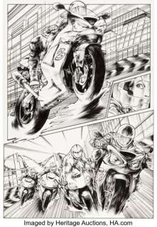 David Edwin Battle of the Planets: Manga #1 Story Page 4 Original Art (Top Cow, 2003).