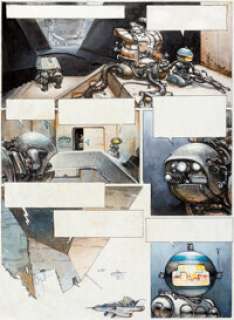 Juan Giménez Metabarons #1 Story Page 5 Painted Original Art (Les Humanoïdes Associés, 1992). | Heritage
