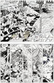 Chris Bachalo and Dan Panosian X-Men Unlimited #1 Cyclops and Professor X Story Page 17 Original Art (Marvel, 1993).