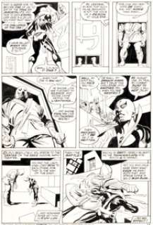 Gil Kane and Dick Giordano Marvel Premiere #15 Iron Fist First Appearance Issue Story Page 10 Original Art (Marvel, 1974).