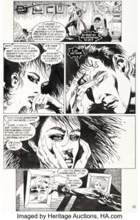 Kelley Jones and P. Craig Russell Sandman #24 Story Page 13 Original Art (DC, 1991).