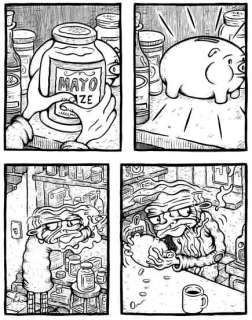 Kurt Wolfgang | (07) Jar of Mayo -- Typewriter #6 | Comic Art Collective