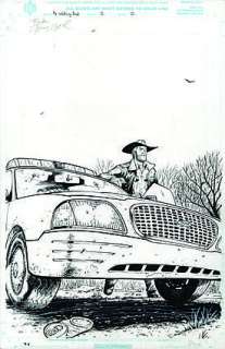 WALKING DEAD Issue #2 Splash Page | ComicConnect