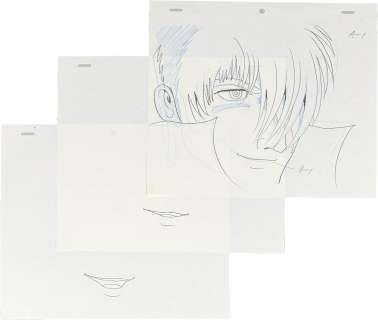 Osamu Tezuka’s Hand-Drawn Anime Gengas for "Bandar Book" BJ 3 sheets | Mandarake (Big Web)