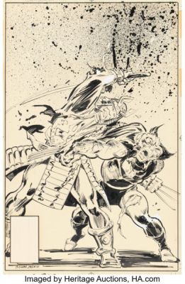 John Buscema and Klaus Janson Wolverine #2 Cover Original Art (Marvel, 1988). | Heritage