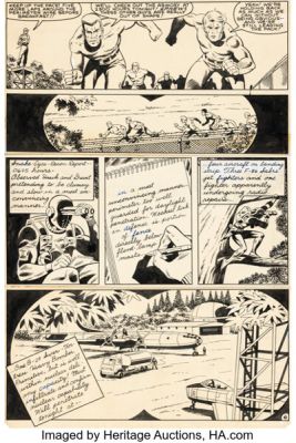 Herb Trimpe, Jon D‘Agostino, and Jack Abel G.I. Joe, A Real American Hero #4 Story Page 6 Original Art (Marvel, 1982).