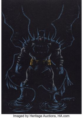 Juan Ferreyra Absolute Batman #23 Variant Cover Original Art (DC, 2026). | Heritage