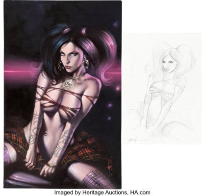 Lucio Parillo Maghella Illustration Original Art Group of 2 (2012). (Total: 2 Items) | Heritage