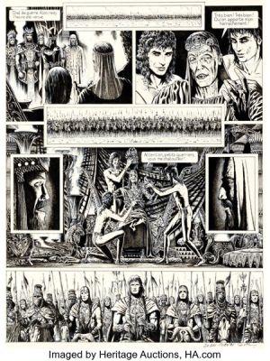Jean-Claude Gal Arn, Le Triomphe d’Arn #2 Story Page 36 Original Art (Les Humanoïdes Associés, 1988). | Heritage