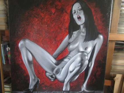 David Ducarteron | David Ducarteron - original illustration "Rosebud" - Page volante - Exemplaire unique | Catawiki