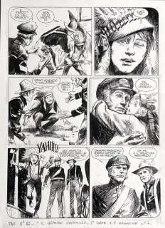 Trevisan, Giorgio | Trevisan, Giorgio - original page Ken Parker Magazine n. 7 | Catawiki