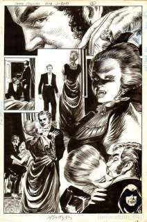 Pagina Original Secrets of Haunted House Special #12 pg.8 por Vicente Alcazar ,Firmada