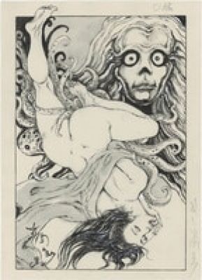 Shiro Kasama Hand-Drawn Illustration | Mandarake (Big Web)