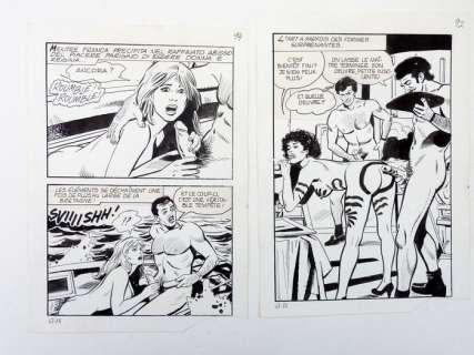 Todaro, Angelo - 19 Original page - Week-end à Paris | Catawiki