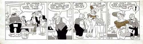 Vern Greene - 1 Original page - Bringing up father - 1960 | Catawiki