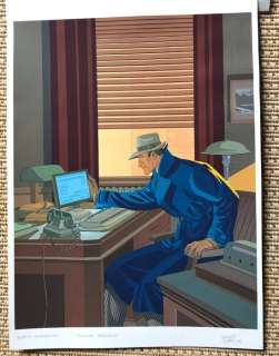 Torres, Daniel - 1 Original colour drawing - Security Management - Online research - 2004 | Catawiki