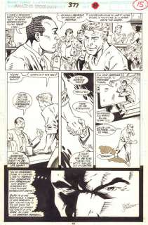 Jeff Johnson, Randy Emberlin | Amazing Spider-Man #377 P.15 - Stone & Cardiac - 1993 | Anthony’s Comic Book Art