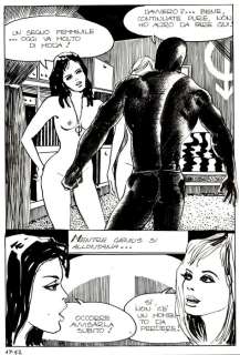 Milo Manara - 1 Original page - Genius #17 - "Coiffeur per la morte" - 1970 | Catawiki