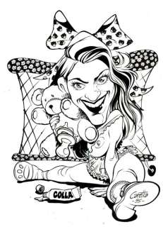 Fernando Caretta - 1 Original drawing - Selen - 1995 | Catawiki