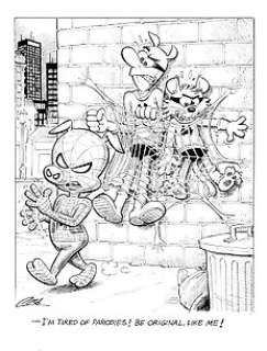 Cera - 1 Original drawing - Spider-Ham - Pafman