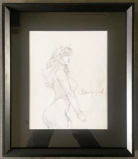 Serpieri, Paolo Eleuteri - 1 Pencil drawing - Druuna | Catawiki