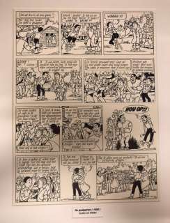 Geerts, Paul / Studio Vandersteen - 1 Original page - Suske en Wiske 225 - De Goalgetter - 1990 | Catawiki