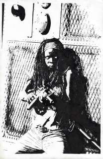 Tim Bradstreet | Amc Walking Dead Mondo Gallery Show Michonne Illustration Issue Mondo Page Gallery Show Piece | Splash Page