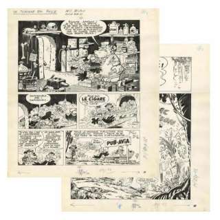 Mic Delinx (1930-2002) - La Jungle en folie - La conquête de l‘espace - Coup de tabac