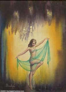 Margaret Brundage - Original Oil Painting (ca. early 1970s). Offered here is a painting from one of the most - | Heritage