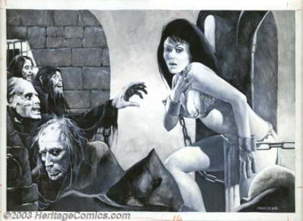 SanJulian - Original Fantasy Illustration (undated). One of Europe’s top artists, SanJulian began his career in a - | Heritage