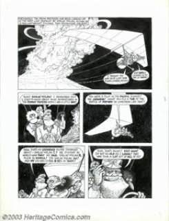 Paul Mavrides and Gilbert Shelton - Original Art for The Fabulous Furry Freak Brothers #10, page 29, "The -