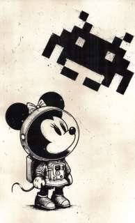 AE (XX) - “Minnie & Invader”, (2023) - Signed, numbered & CoA | Catawiki