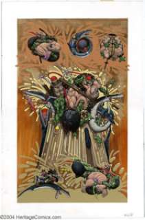 Kevin Eastman and Martin Emond - Original Art for Teenage Mutant Ninja Turtles, page 8 (undated). Here‘s a page -